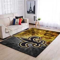 NFL New Orleans Saints Team Logo Carpet 1912064 Home Decor Area Rug Living Room