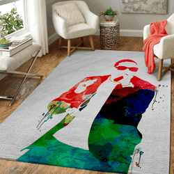 Ludacris Watercolor Music Legends Art For Fans Area Rug Living Room Carpet Rug Regtangle Carpet Floor Decor Home Decor