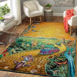 Luigi Super Mario Bros Area Rug Living Room Rug Home Decor Nintendo Video Game Gfd 1910139