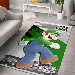 Luigi’S Mansion Gaming Collection Area Rugs Living Room Carpet Rug Regtangle Carpet Floor Decor Home Decor