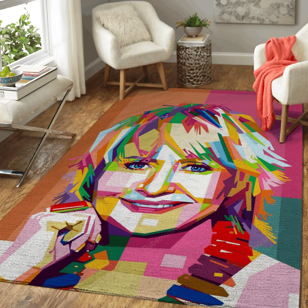 Lulu Music Art For Fans Area Rug Living Room Carpet Rug Regtangle Carpet Floor Decor Home Decor