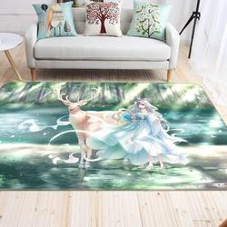 Luo Tianyi Anime 3 Area Rug Living Room And Bed Room Rug Rug Regtangle Carpet Floor Decor Home Decor
