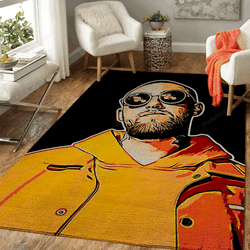 Mac Miller 1 Music Painting Art For Fans Area Rug Living Room Carpet Rug Regtangle Carpet Floor Decor Home Decor