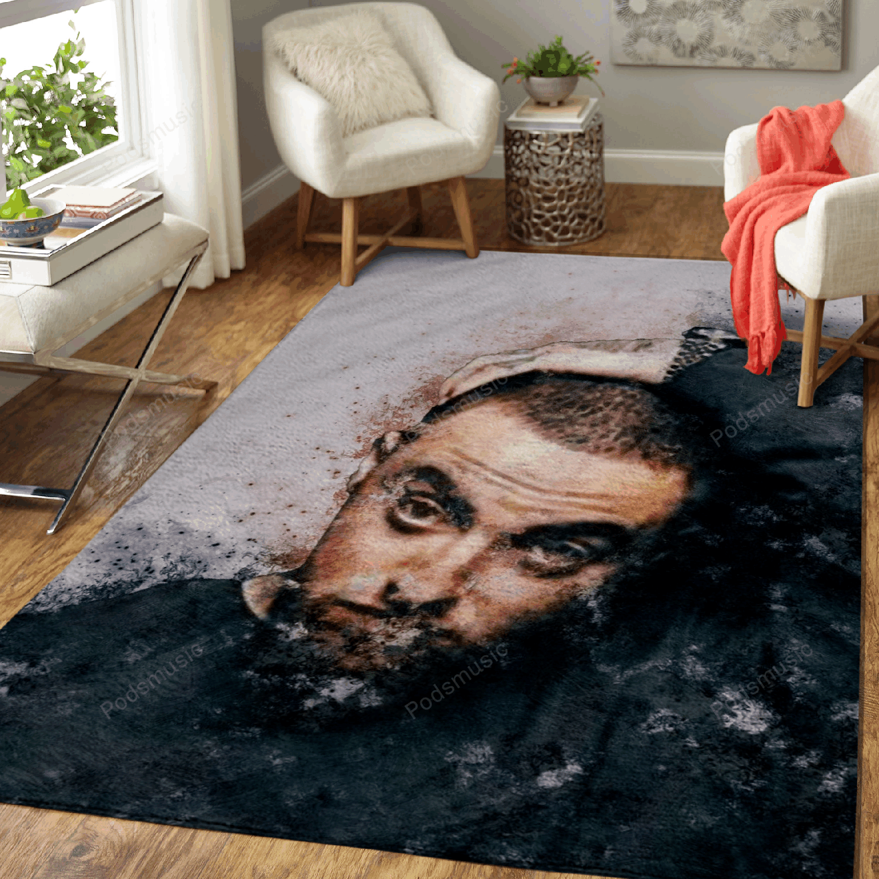 Mac Miller Music Style Mac Miller Art For Fans Area Rug Living Room Carpet Rug Regtangle Carpet Floor Decor Home Decor