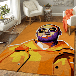 Mac Miller Wpap Music Art For Fans Area Rug Living Room Carpet Rug Regtangle Carpet Floor Decor Home Decor