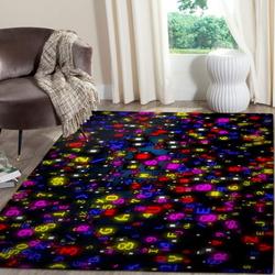 Macaron Sweet Print Pattern Area Rug Living Room Rug Home Decor