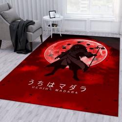 Madara Uchiha Anime Rug Living Room Rug Us Gift Decor Living Room Area Rug Home Decor