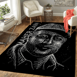 Maher Zain Islamic Music Music Art For Fans Area Rug Living Room Carpet Rug Regtangle Carpet Floor Decor Home Decor
