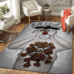 Make Believe Music Paintings Art For Fans Area Rug Living Room Carpet Rug Regtangle Carpet Floor Decor Home Decor