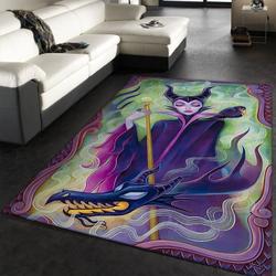 Maleficent Disney Movies Area Rug Living Room And Bed Room Rug Rug Regtangle