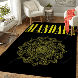 Mandala Music Art For Fans Area Rug Living Room Carpet Rug Regtangle Carpet Floor Decor Home Decor