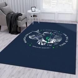 Mandalorian Movie Area Rug Bedroom Rug Home Us Decor Living Room Area Rug