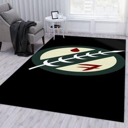 Mandalorian Star Wars 19 Area Rug Living Room And Bed Room Rug