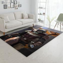 Mandalorian Star Wars 4 Area Rug Living Room And Bed Room Rug Regtangle