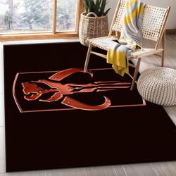 Mandalorian Star Wars 7 Area Rug Living Room And Bed Room Rug Regtangle