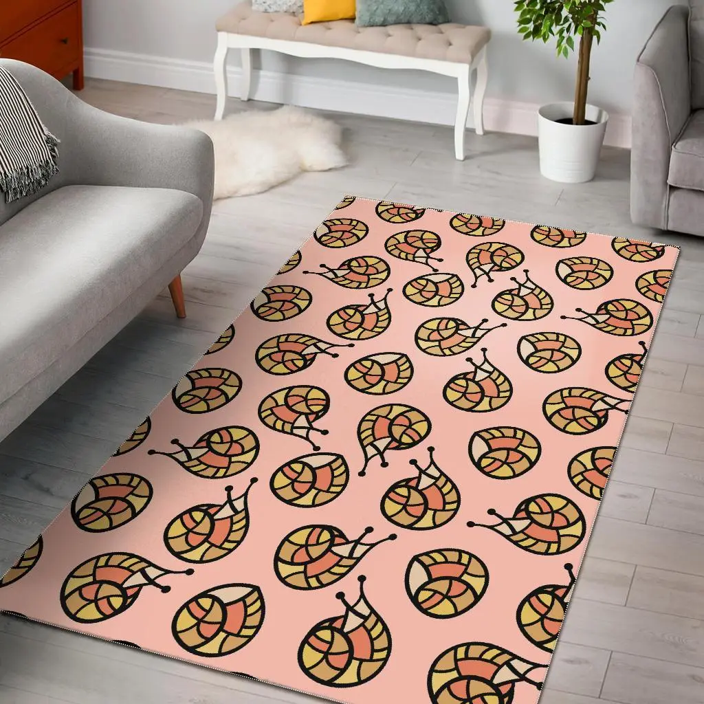 Mango Pattern Print Area Rug Living Room Rug Home Decor