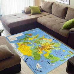 Map Of Krynn Area Rug Living Room Rug Home Decor Home Decor Bedroom Living Room Decor