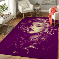 Marilyn Monroe Music Vintage Art For Fans Area Rug Living Room Carpet Rug Regtangle Carpet Floor Decor Home Decor