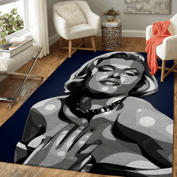 Marilyn Monroe Pop Country Music Art For Fans Area Rug Living Room Carpet Rug Regtangle Carpet Floor Decor Home Decor