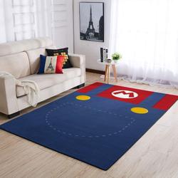 Mario Area Rug Nintendo Video Game Carpet Gamer Living Room Rugs Rug Regtangle Carpet Floor Decor Home Decor V8365