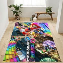 Mario Kart 5 Area Rug Living Room And Bed Room Rug Rug Regtangle Carpet Floor Decor Home Decor