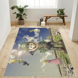Mario Kart 7 Area Rug Living Room And Bed Room Rug Rug Regtangle Carpet Floor Decor Home Decor