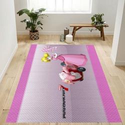 Pink Bear V7 Rug Living Room Rug Home Us Decor Living Room Area Rug Home Decor