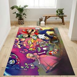 Mario Luigi Area Rug Living Room And Bed Room Rug Rug Regtangle Carpet Floor Decor Home Decor
