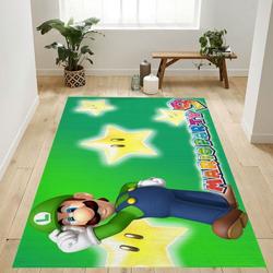 Mario Party Area Rug Living Room And Bed Room Rug Rug Regtangle Carpet Floor Decor Home Decor