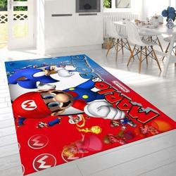 Mario Sonic At The Olympic Games Area Rug Living Room And Bed Room Rug Rug Regtangle Carpet Floor Decor Home Decor