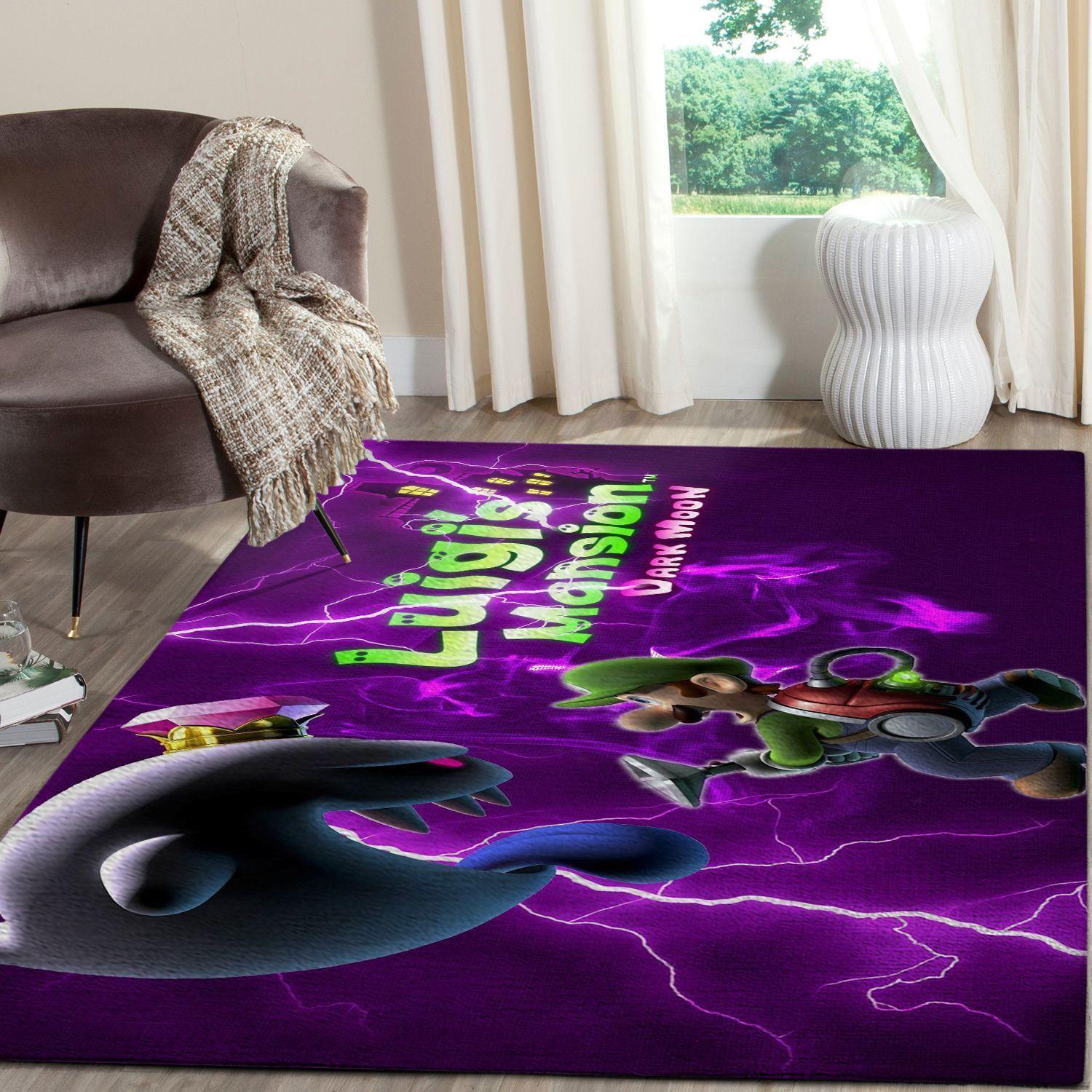 Mario Vs Luigi’S Superstar Saga Nintendo Switch Fn070225 Gaming Area Rug Rug Regtangle Carpet Floor Decor Home Decor