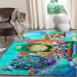 Mario Vs Luigi’S Superstar Saga Nintendo Switch Fn070231 Gaming Area Rug Rug Regtangle Carpet Floor Decor Home Decor