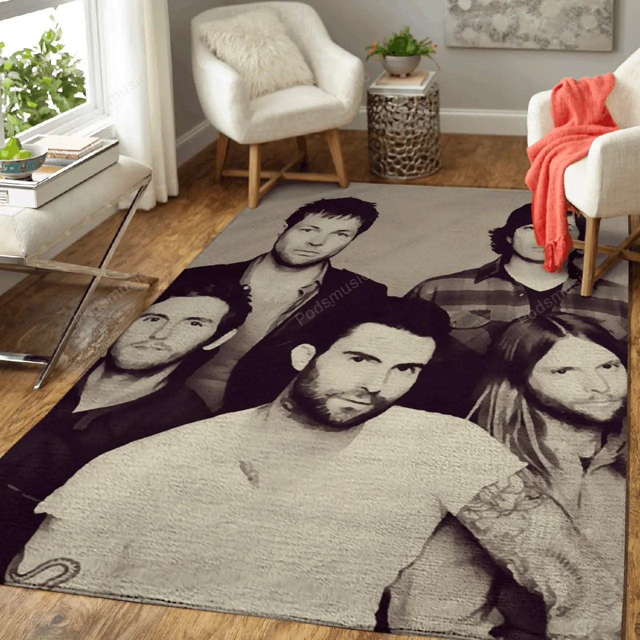 Maron 5 51 Music Art For Fans Area Rug Living Room Carpet Rug Regtangle Carpet Floor Decor Home Decor