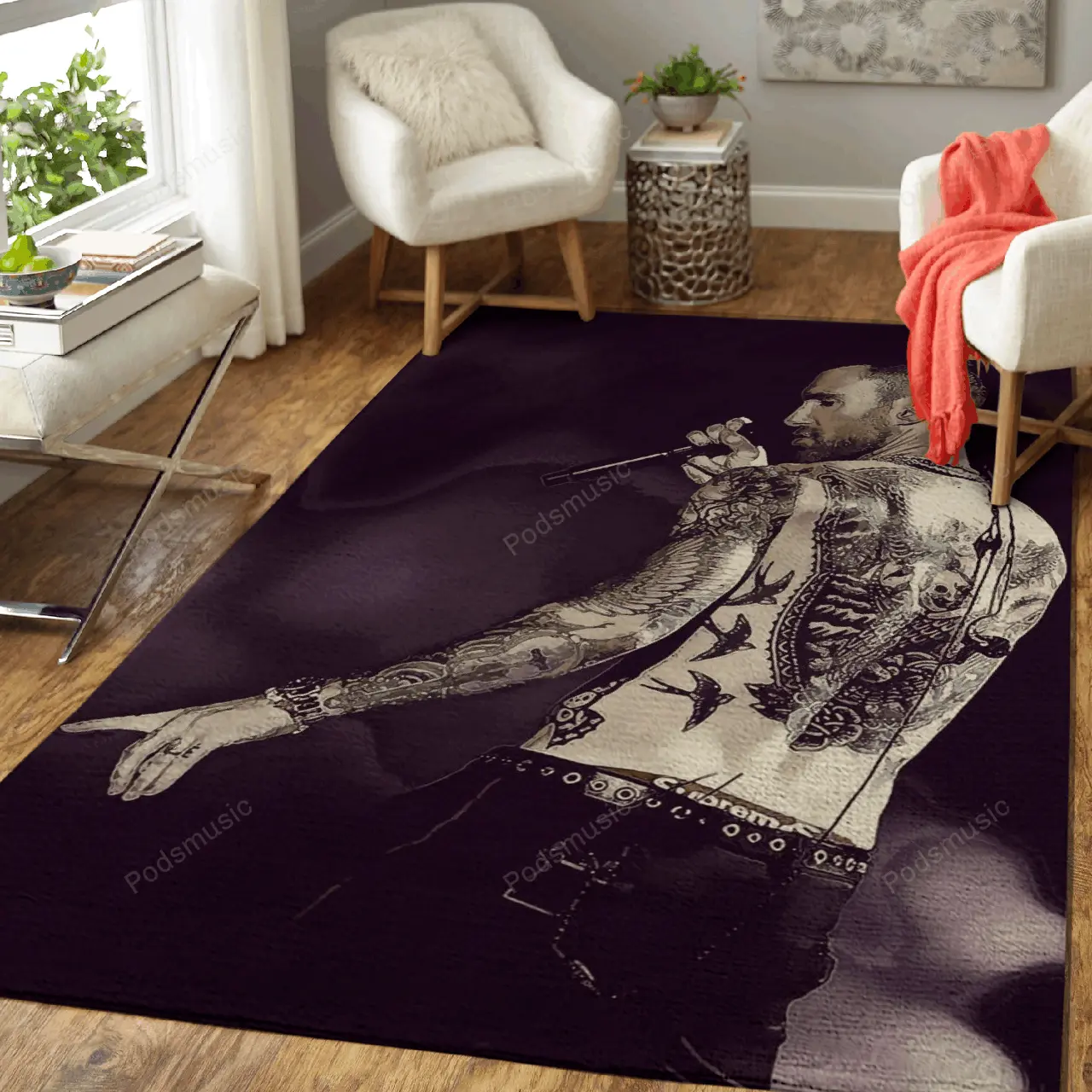 Maroon 5 16 Music Art For Fans Area Rug Living Room Carpet Rug Regtangle Carpet Floor Decor Home Decor