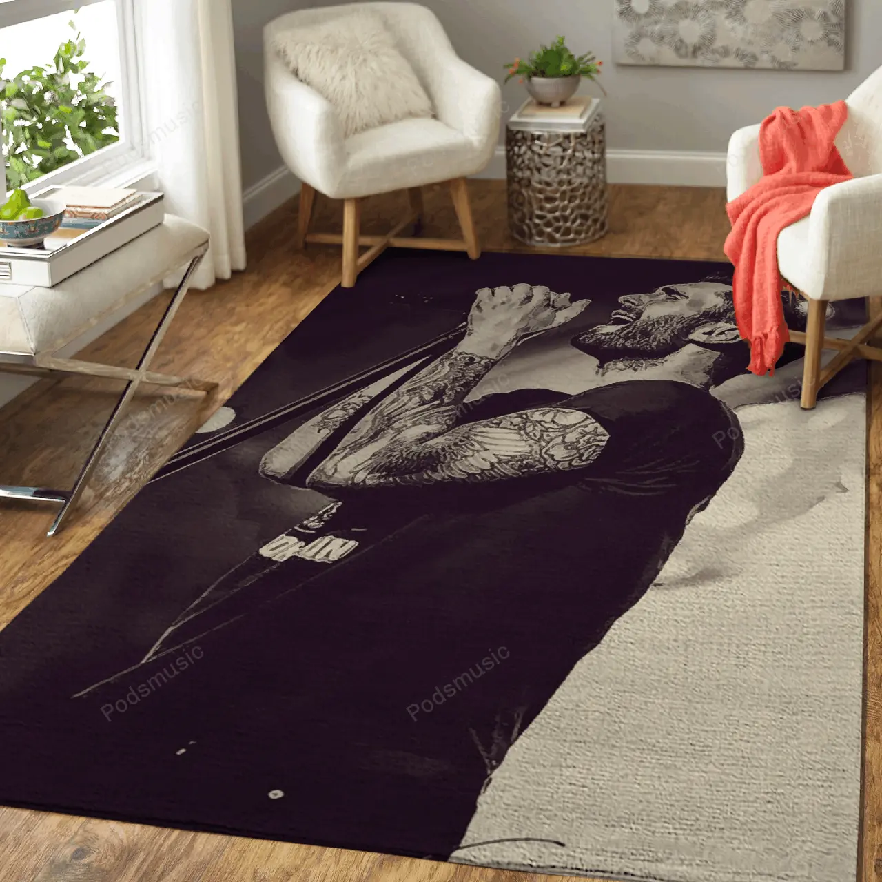 Maroon 5 27 Music Art For Fans Area Rug Living Room Carpet Rug Regtangle Carpet Floor Decor Home Decor