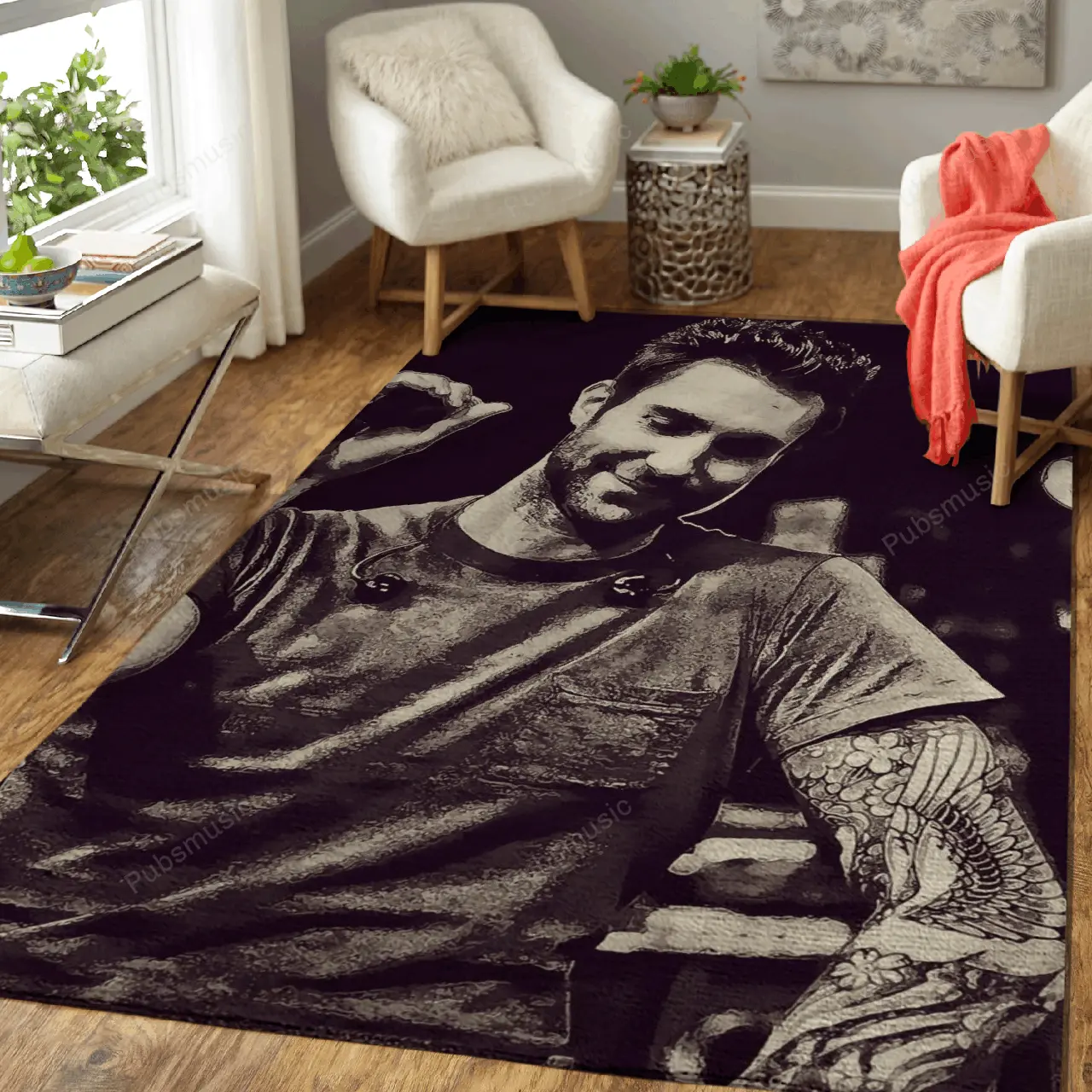 Maroon 5 30 Music Art For Fans Area Rug Living Room Carpet Rug Regtangle Carpet Floor Decor Home Decor