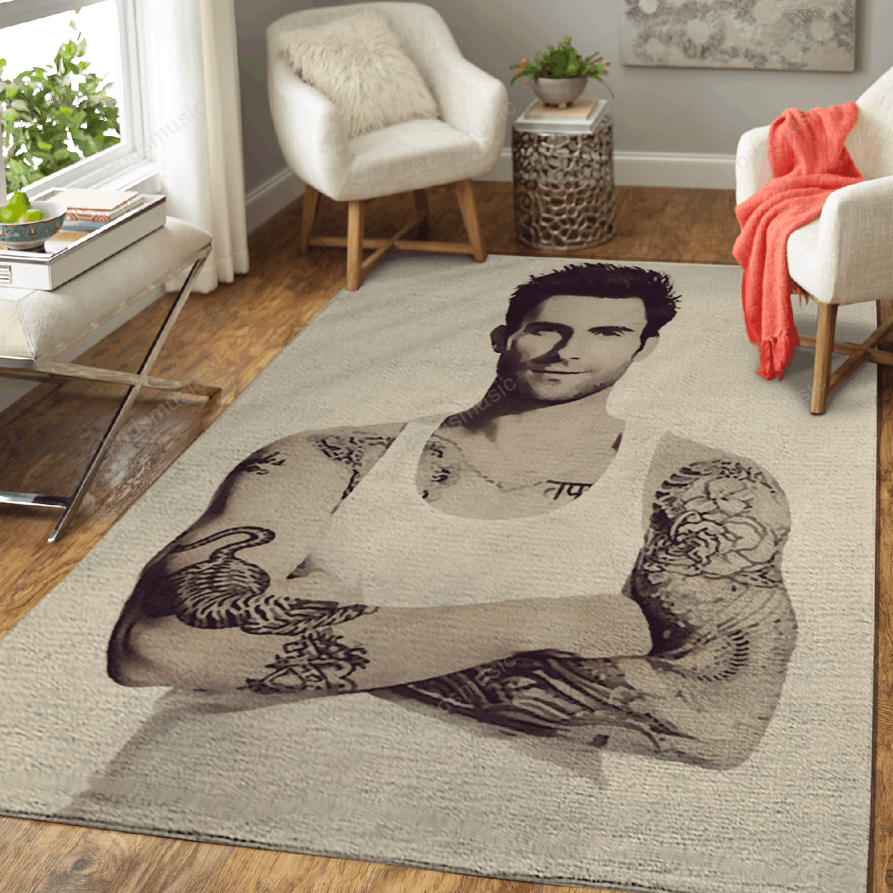 Maroon 5 39 Music Art For Fans Area Rug Living Room Carpet Rug Regtangle Carpet Floor Decor Home Decor