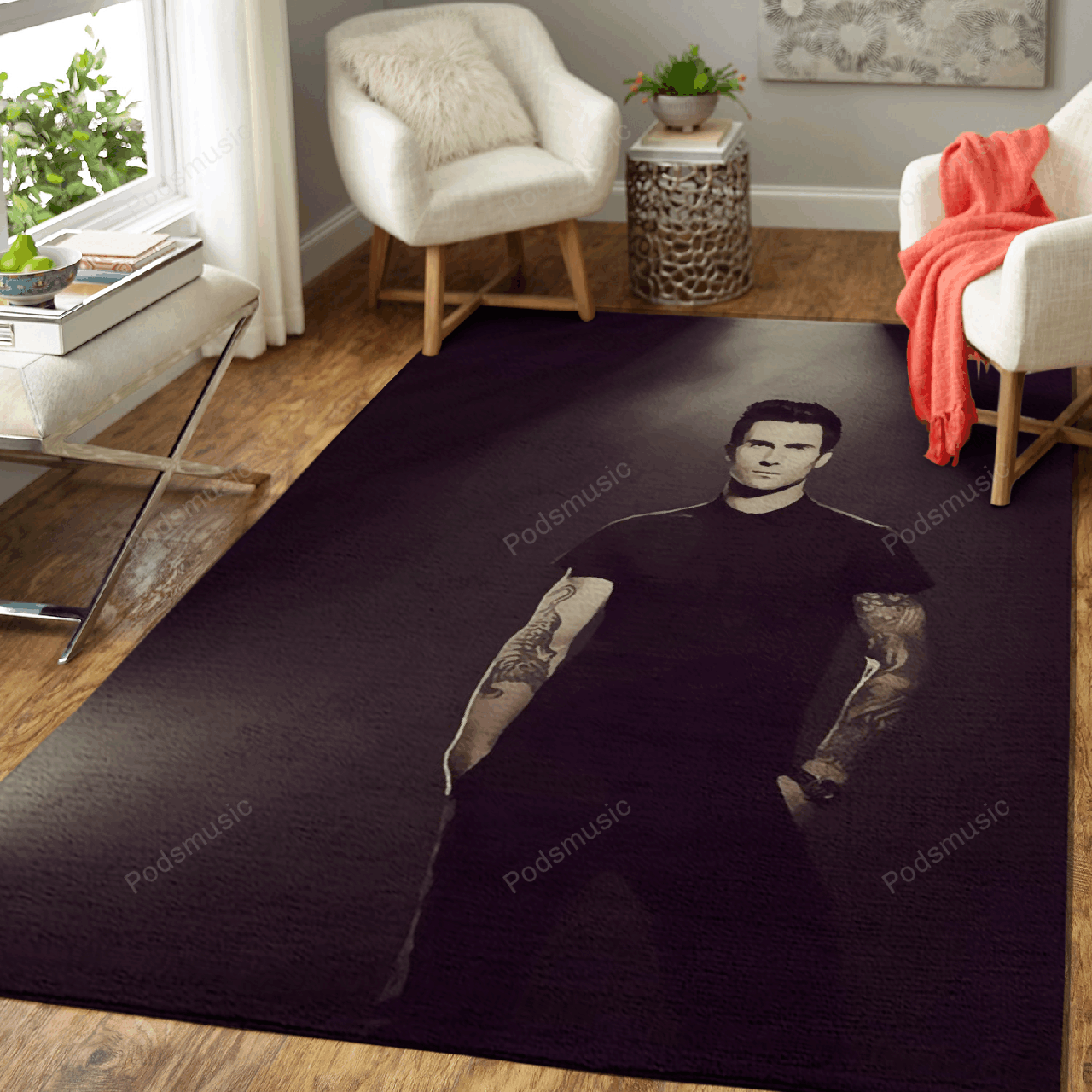 Maroon 5 41 Music Art For Fans Area Rug Living Room Carpet Rug Regtangle Carpet Floor Decor Home Decor