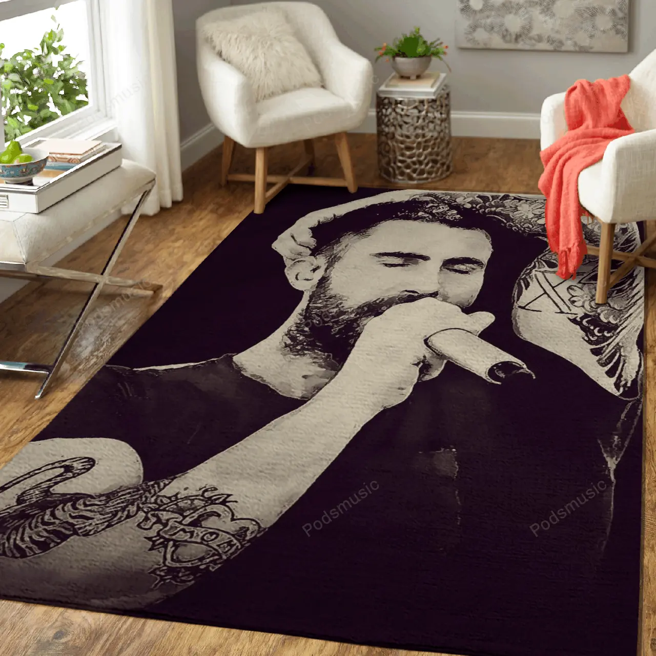 Maroon 5 46 Music Art For Fans Area Rug Living Room Carpet Rug Regtangle Carpet Floor Decor Home Decor