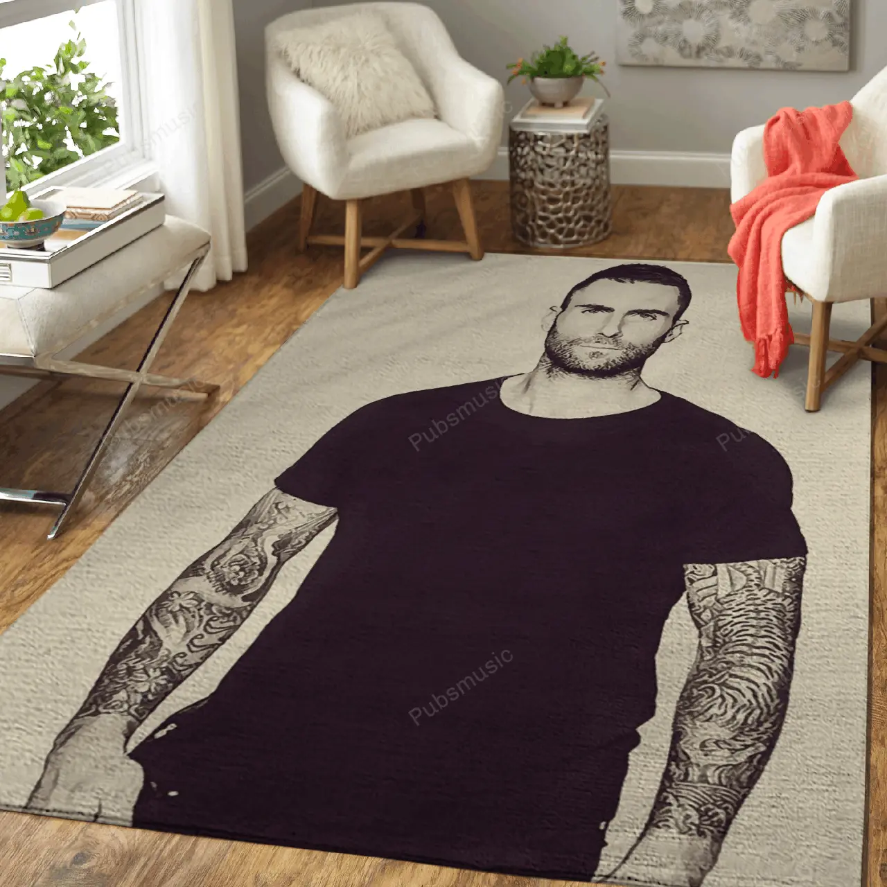 Maroon 5 49 Music Art For Fans Area Rug Living Room Carpet Rug Regtangle Carpet Floor Decor Home Decor
