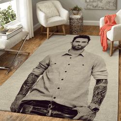 Maroon 5 5 Music Art For Fans Area Rug Living Room Carpet Rug Regtangle Carpet Floor Decor Home Decor