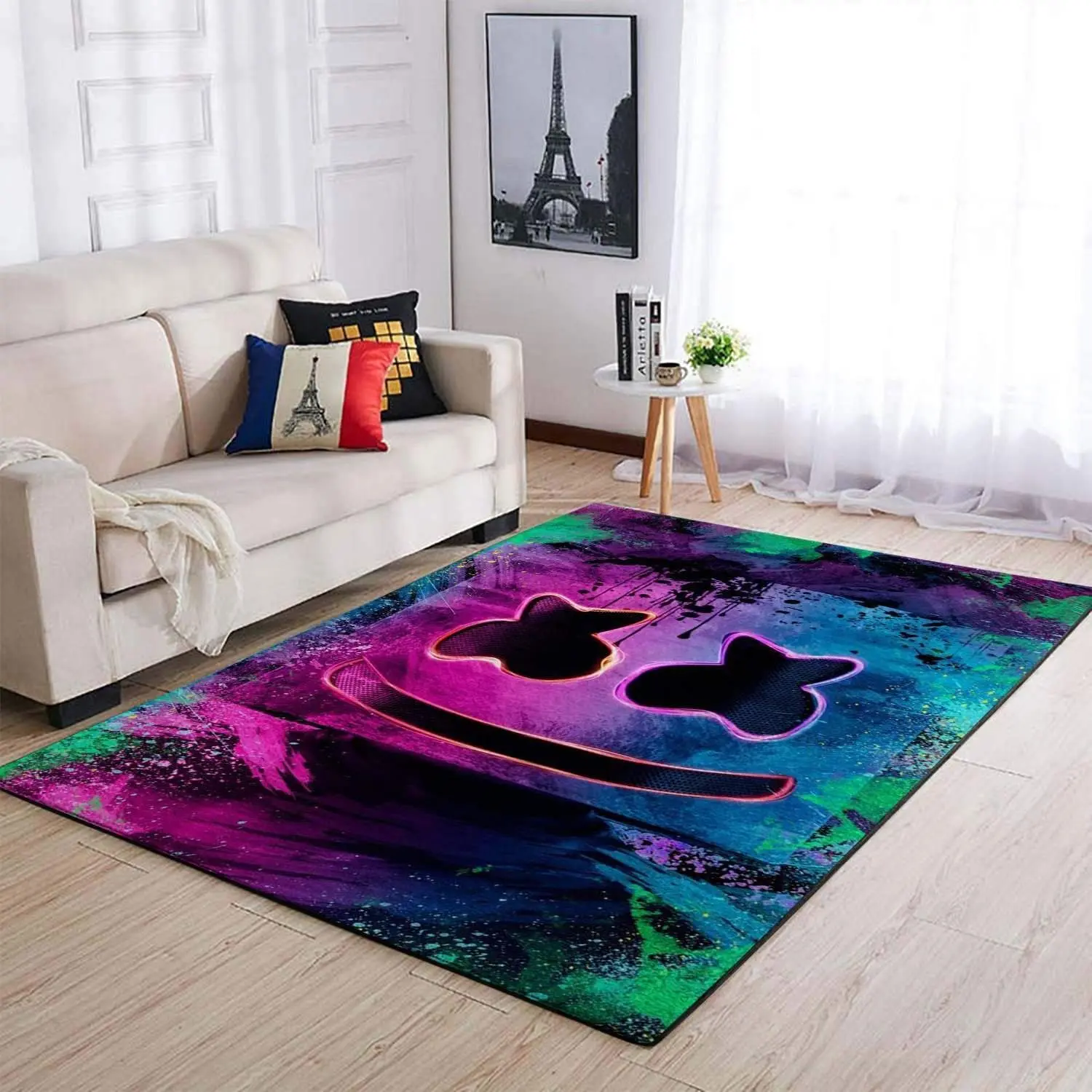 Marshmello Area Rug Music Home Decor Homebeautyus Area Rug Living Room Carpet Rug Regtangle Carpet Floor Decor Home Decor