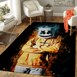 Marshmellow Music World Art For Fans Area Rug Living Room Carpet Rug Regtangle Carpet Floor Decor Home Decor