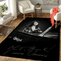 Martha Argerich Music Art For Fans Area Rug Living Room Carpet Rug Regtangle Carpet Floor Decor Home Decor