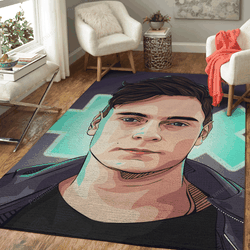 Martin Garrix Music Art For Fans Area Rug Living Room Carpet Rug Regtangle Carpet Floor Decor Home Decor