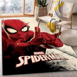 Marvel Avengers Spider Man Web Shooting Area Rug Living Room And Bed Room