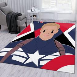 Marvel Captain America Shield Area Rug Living Room And Bed Room Rug