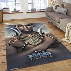 Marvel Cinematic Universe Black Panther Nakia Area Rug Living Room