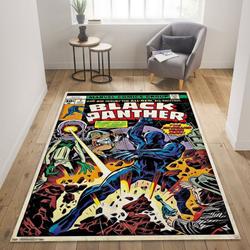 Marvel Comics Black Panther Area Rug Living Room And Bed Room Rug