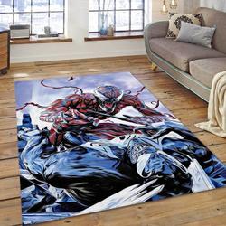 Marvel Comics Carnage Battle With Venom Area Rug Living Room